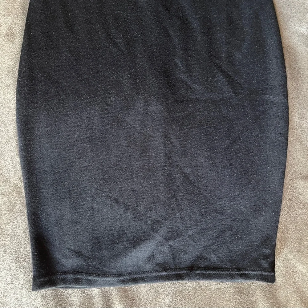 Avec Black Strappy Mini Dress